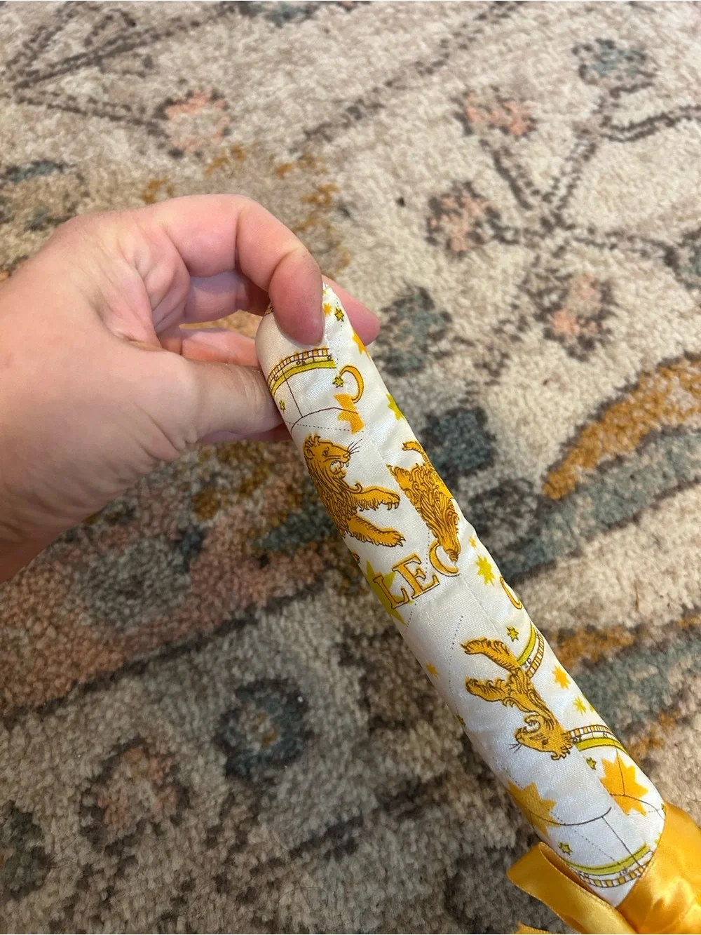 Vintage padded fabric